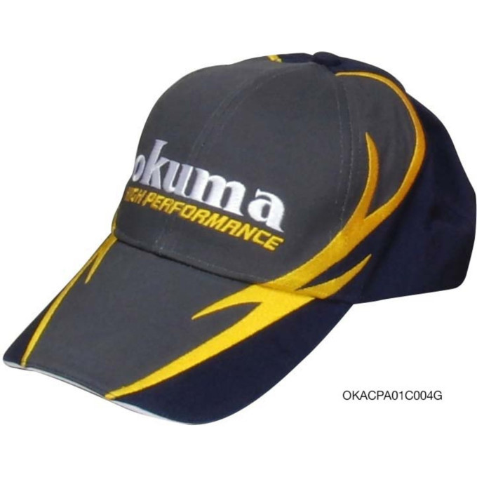 Кепка OKUMA хлопковая красная с огненным принтом PA01C005R